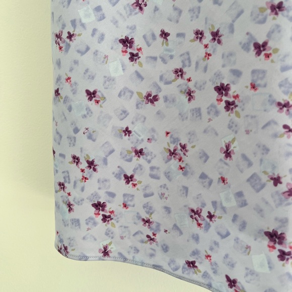 Vintage floral satin lasenza night slip - Picture 2 of 7